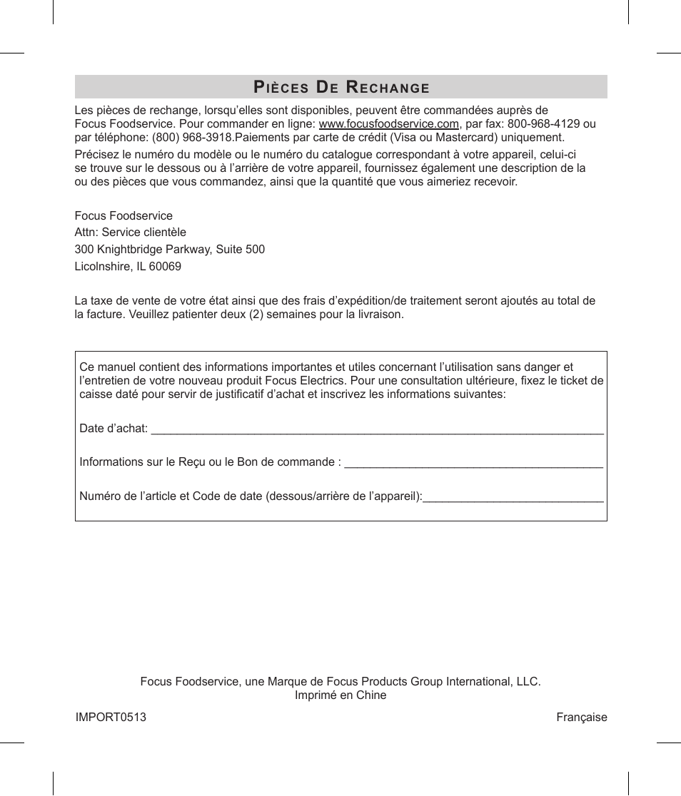 Focus Foodservice Regalware Food Service Aluminum and Black Satin-Finish Coffeemakers [58000R Series] - Use & Care es User Manual | Page 15 / 24