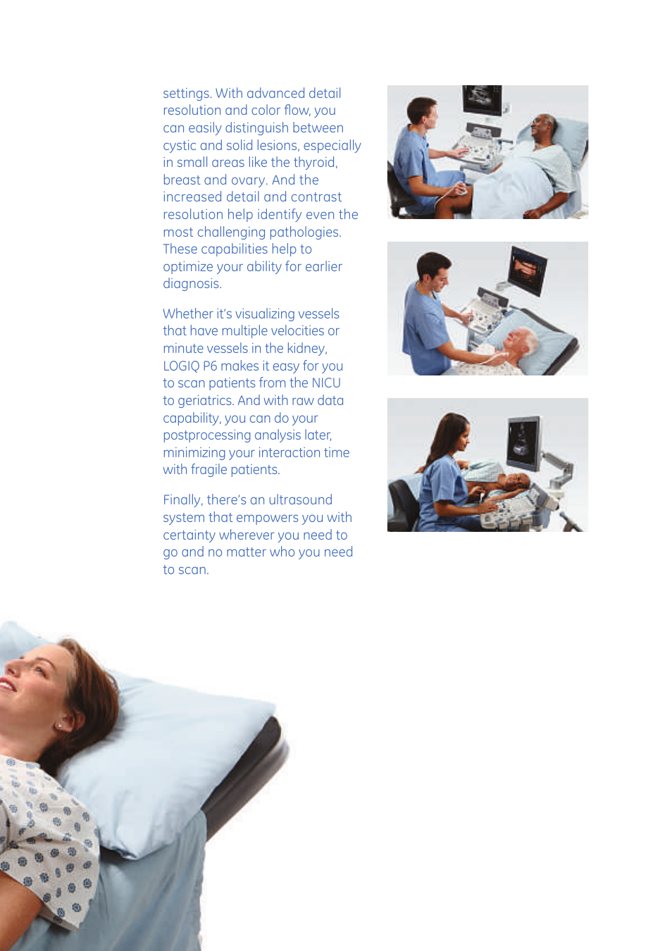 GE Healthcare LOGIQ P6 User Manual | Page 3 / 8