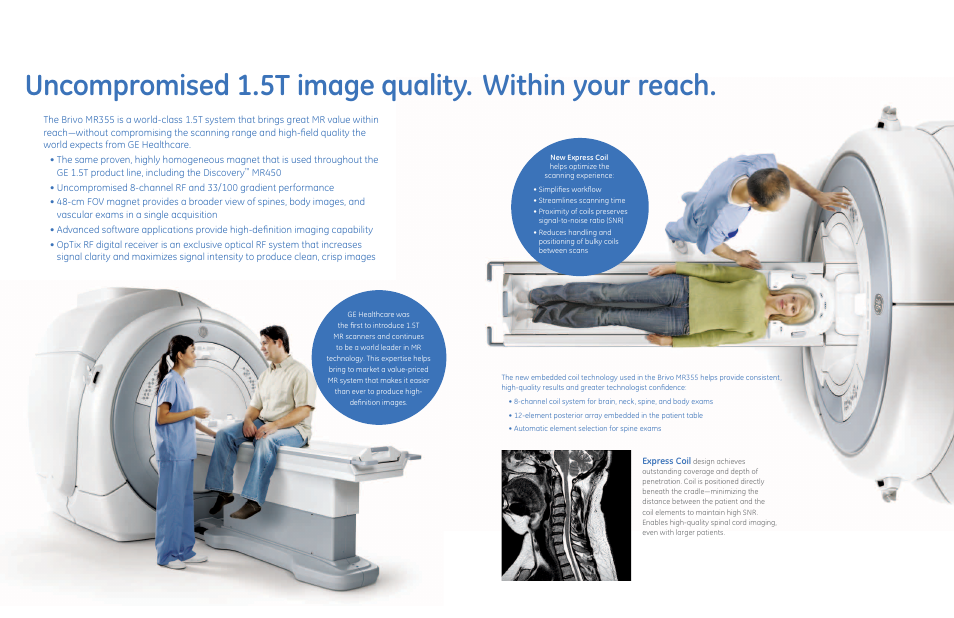 GE Healthcare Brivo MR355 1.5T User Manual | Page 4 / 7