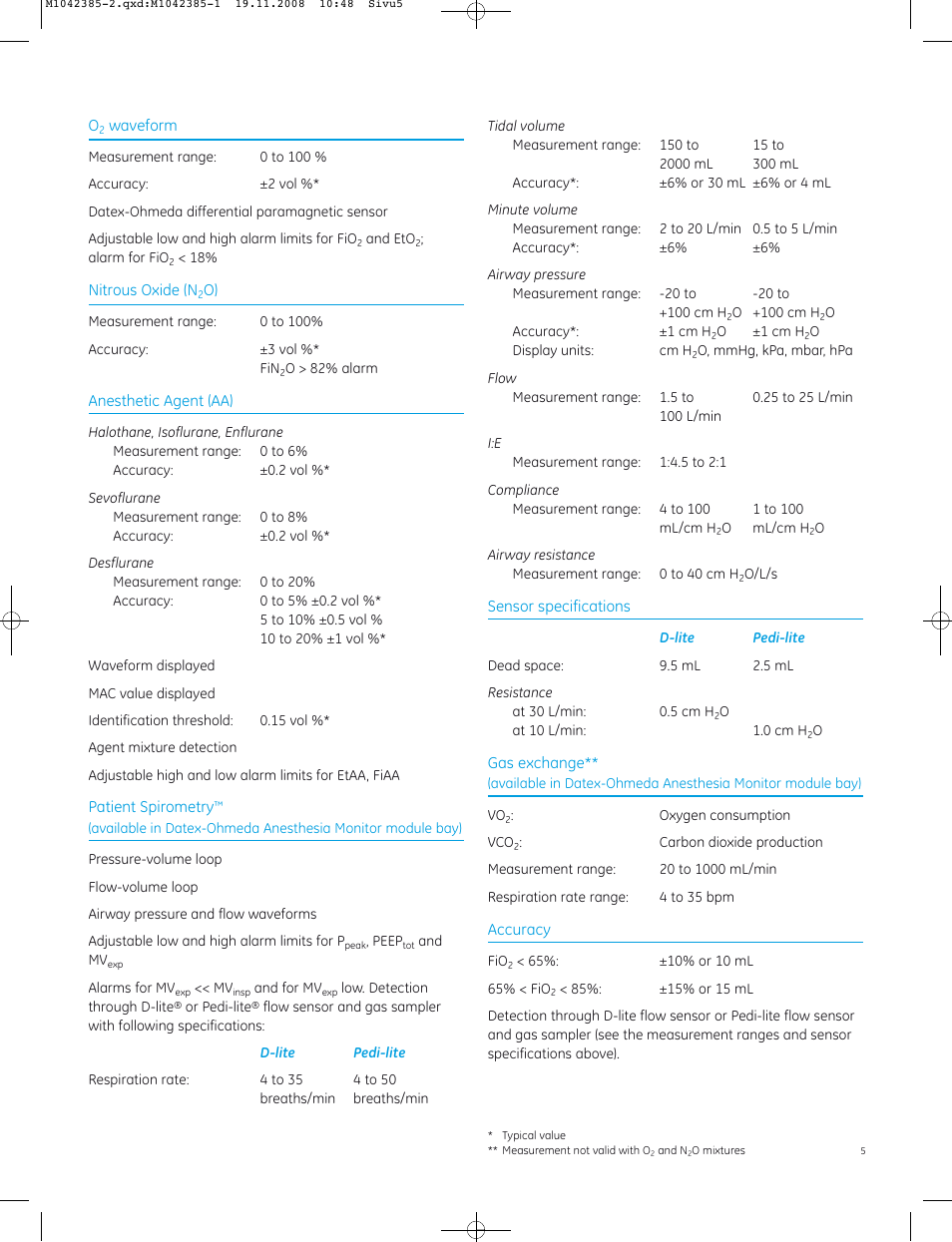 GE Healthcare Avance User Manual | Page 5 / 8