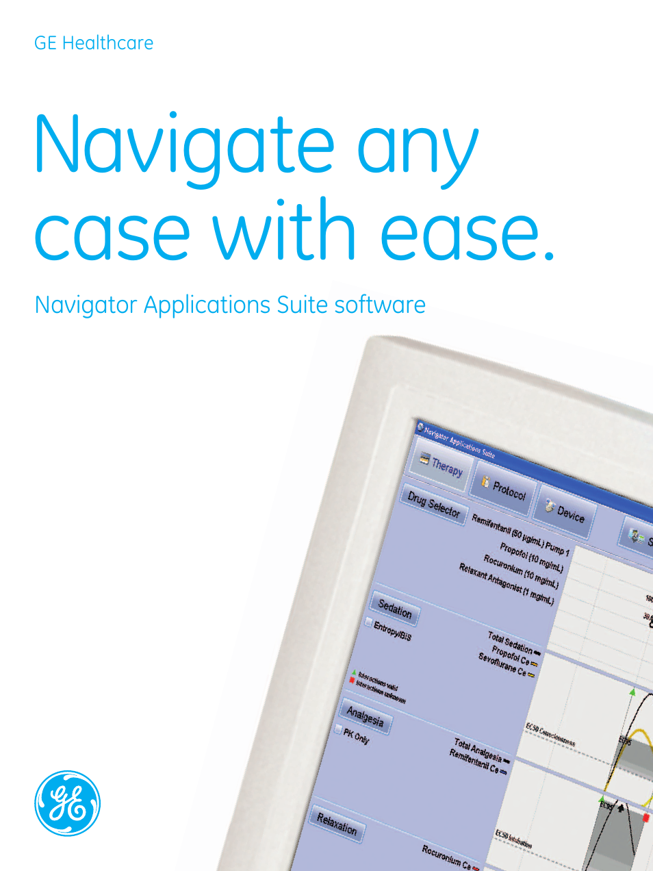 GE Healthcare Navigator Applications Suite User Manual | 8 pages