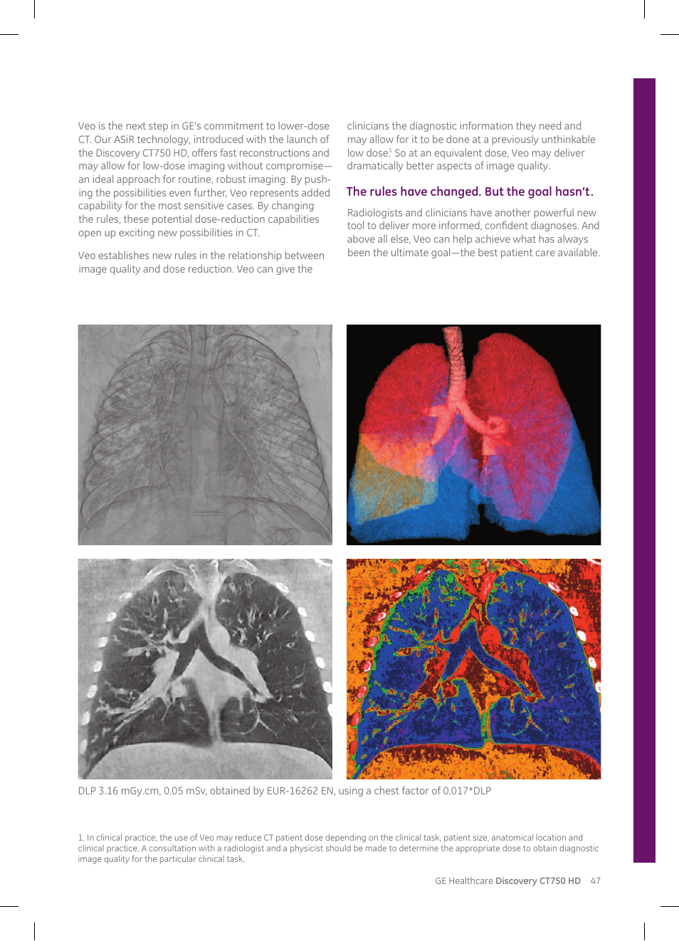 GE Healthcare Discovery CT750 HD User Manual | Page 47 / 49