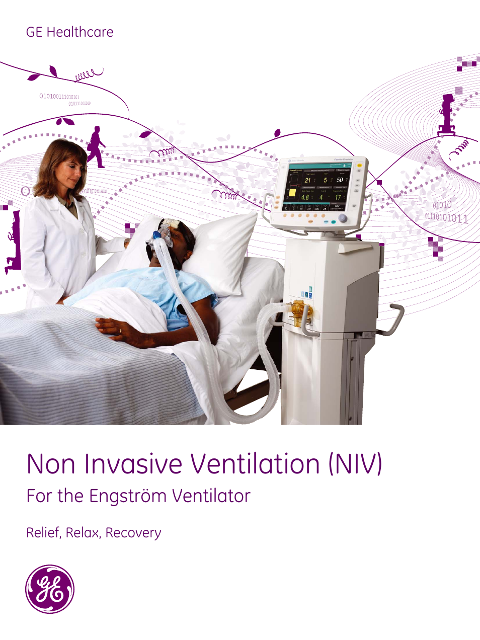 GE Healthcare Non Invasive Ventilation (NIV) For the Engström Ventilator User Manual | 6 pages