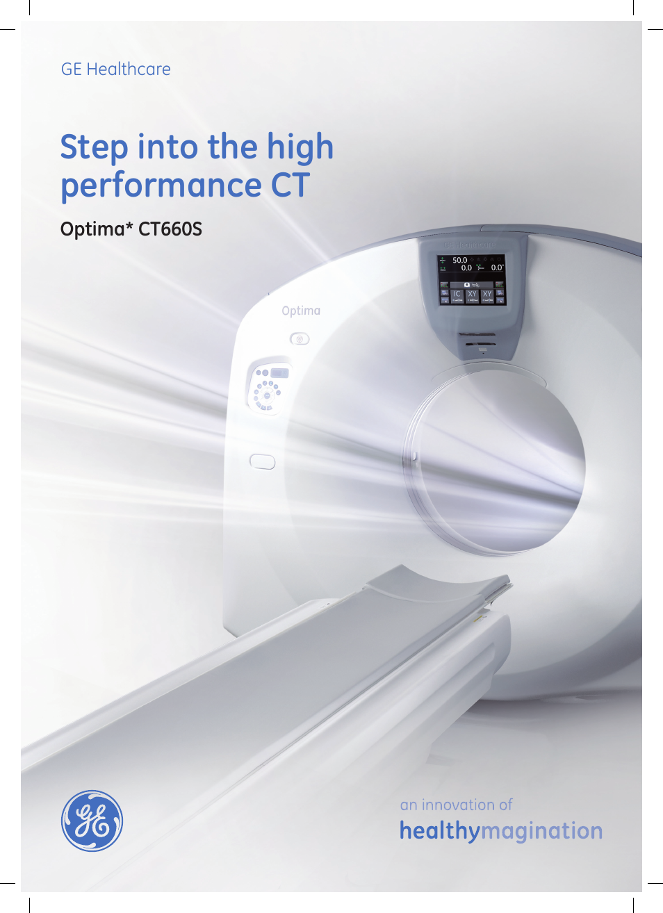 GE Healthcare Optima CT660S User Manual | 18 pages