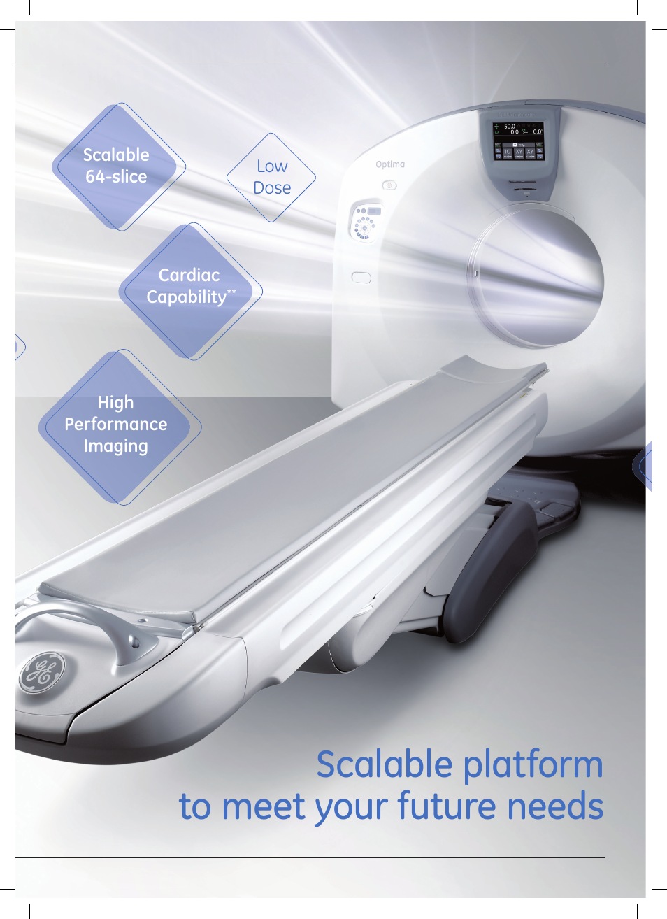 GE Healthcare Optima CT660S User Manual | Page 3 / 18