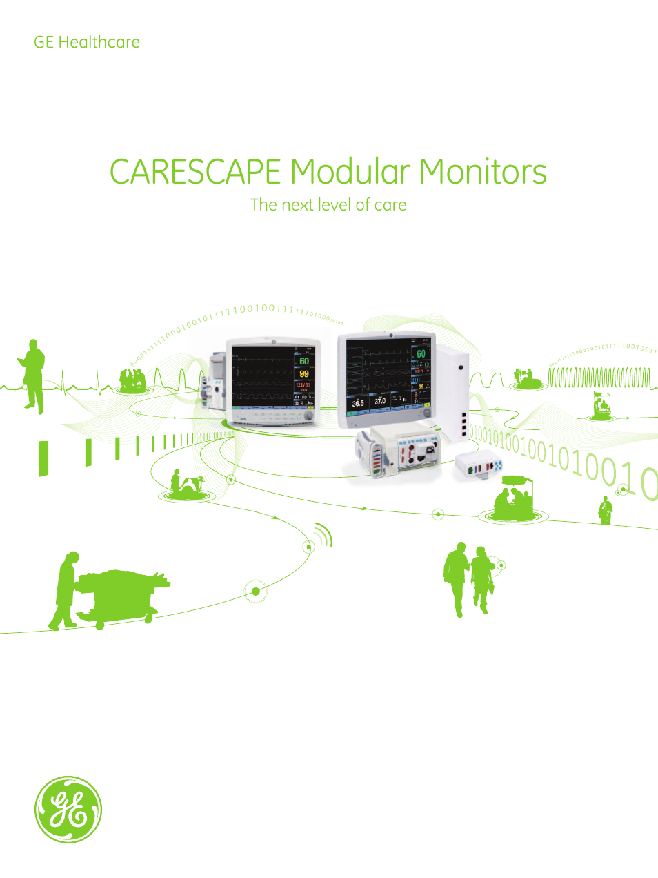 GE Healthcare CARESCAPE Modular Monitors User Manual | 12 pages