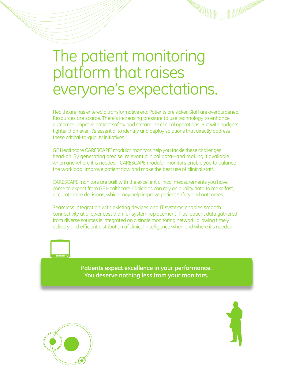 GE Healthcare CARESCAPE Modular Monitors User Manual | Page 3 / 12