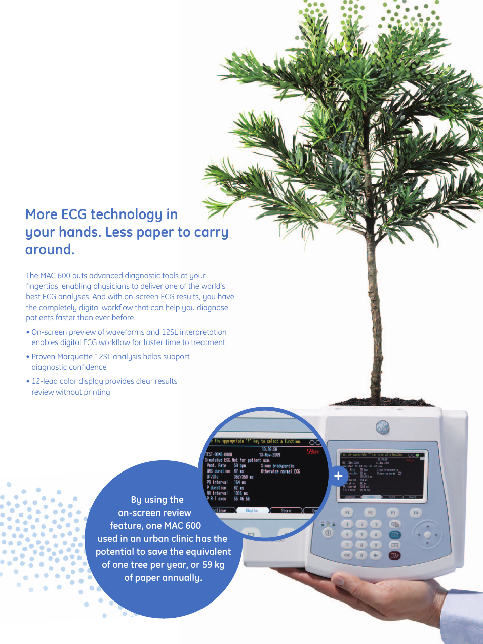 GE Healthcare MAC 600 ECG User Manual | Page 5 / 6