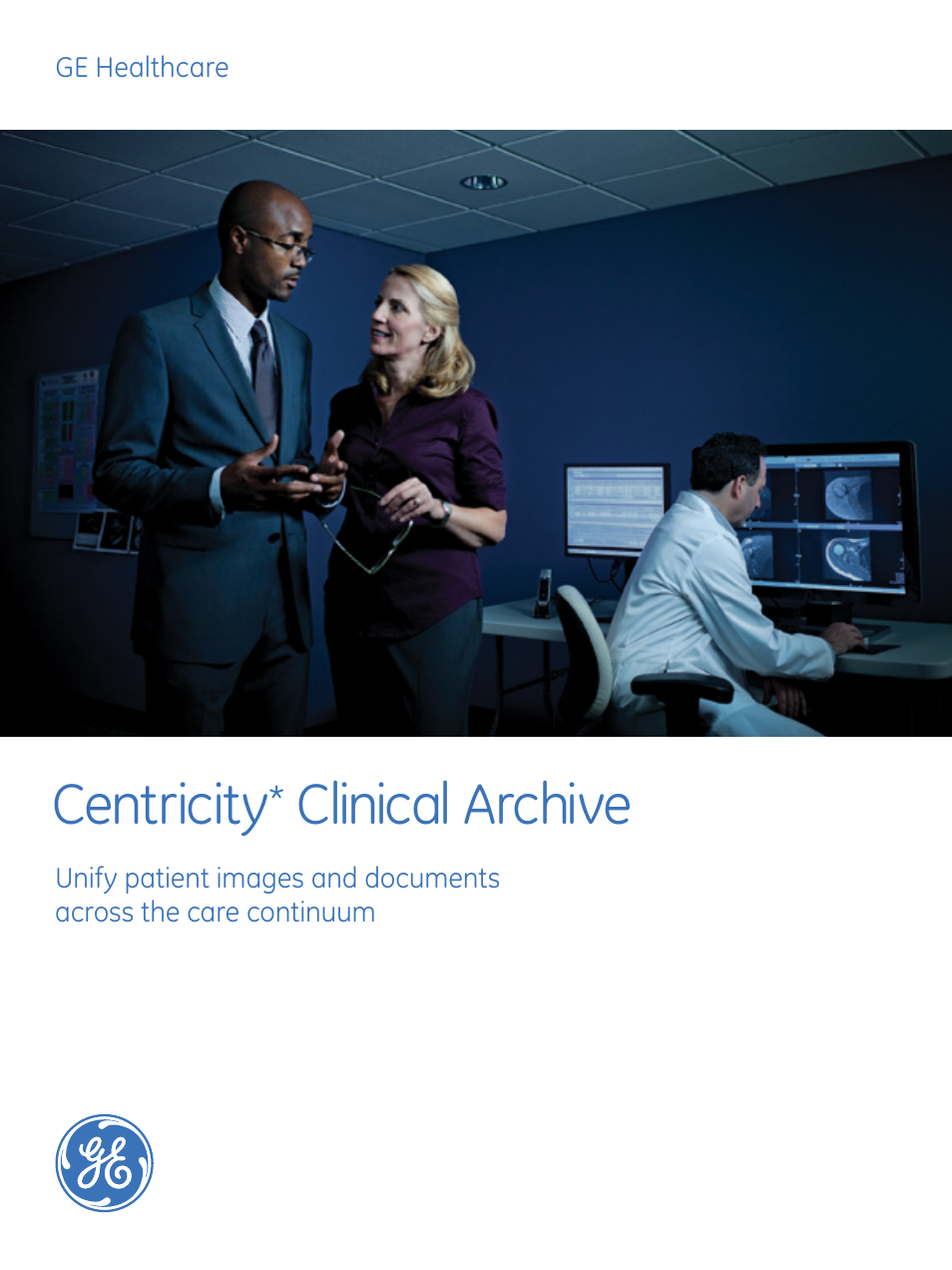 GE Healthcare Centricity Clinical Archive User Manual | 8 pages