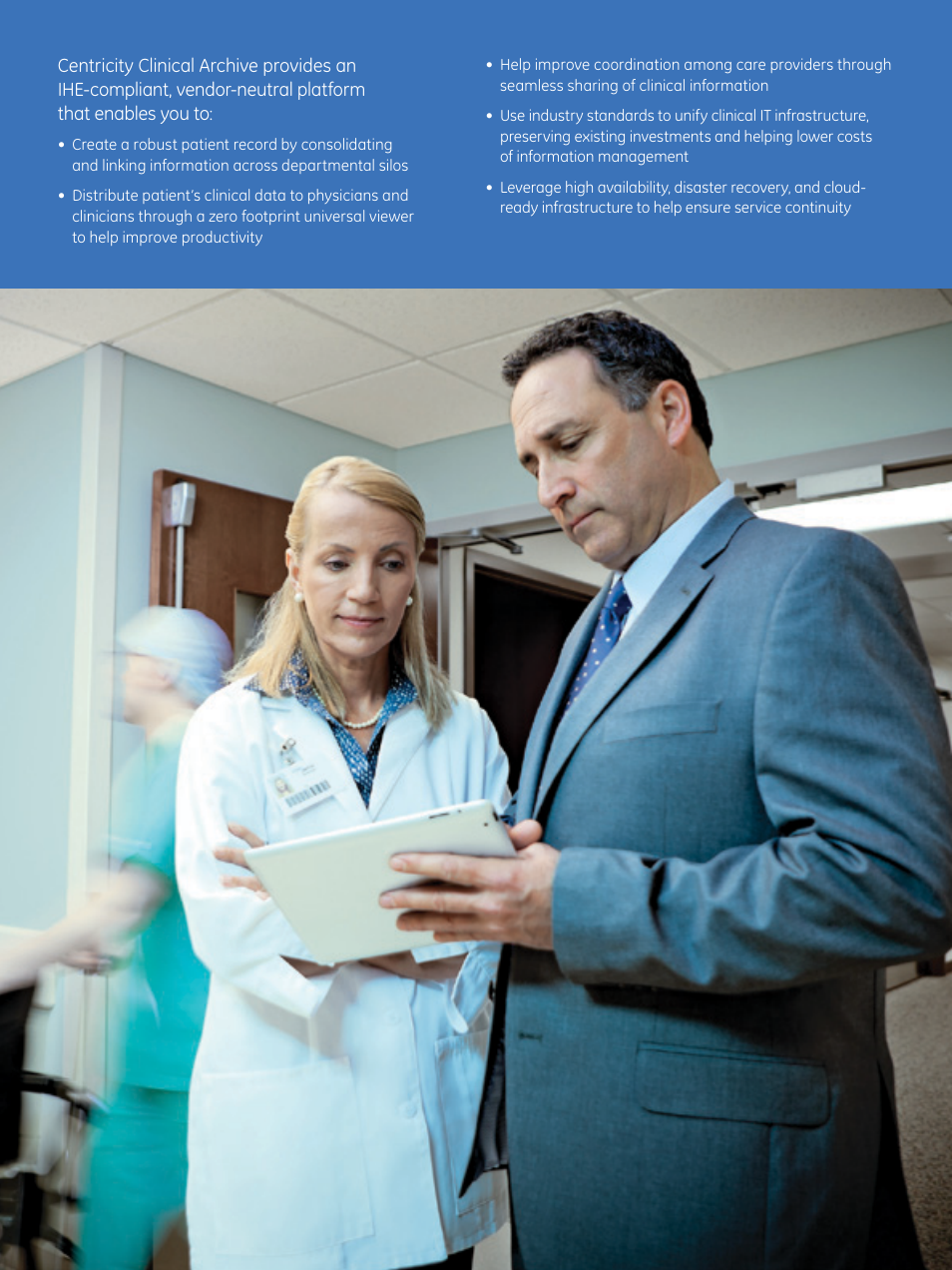 GE Healthcare Centricity Clinical Archive User Manual | Page 3 / 8