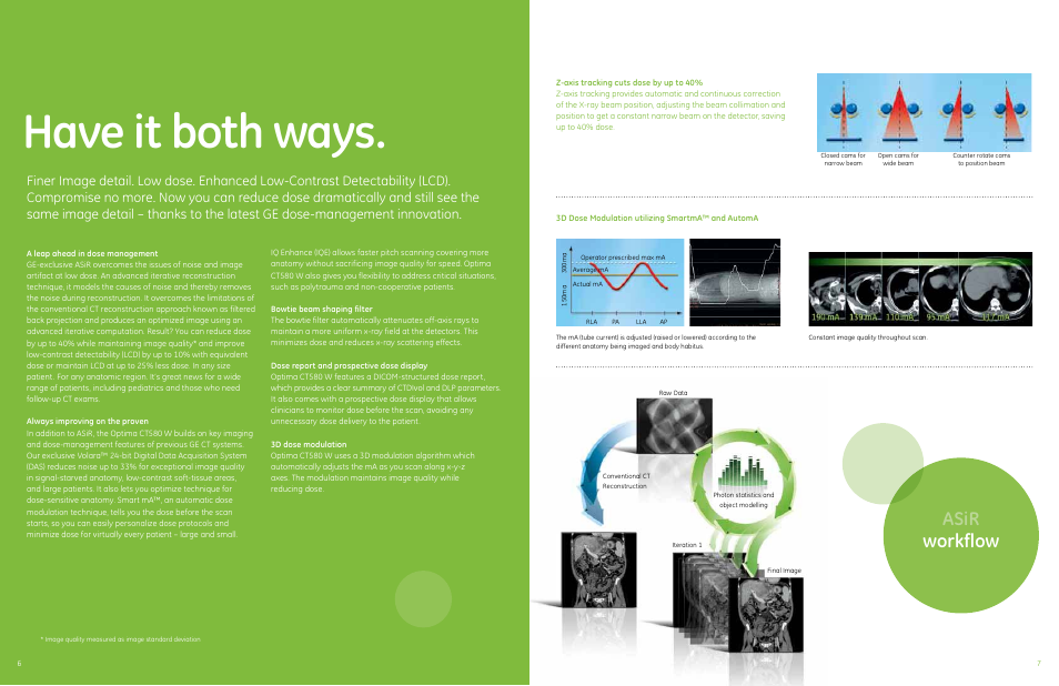 Have it both ways, Asir workflow | GE Healthcare Optima CT580 W User Manual | Page 4 / 6