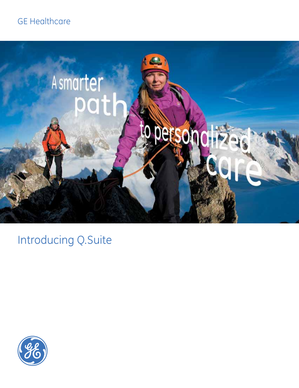 GE Healthcare Introducing Q.Suite-Brochure User Manual | 8 pages