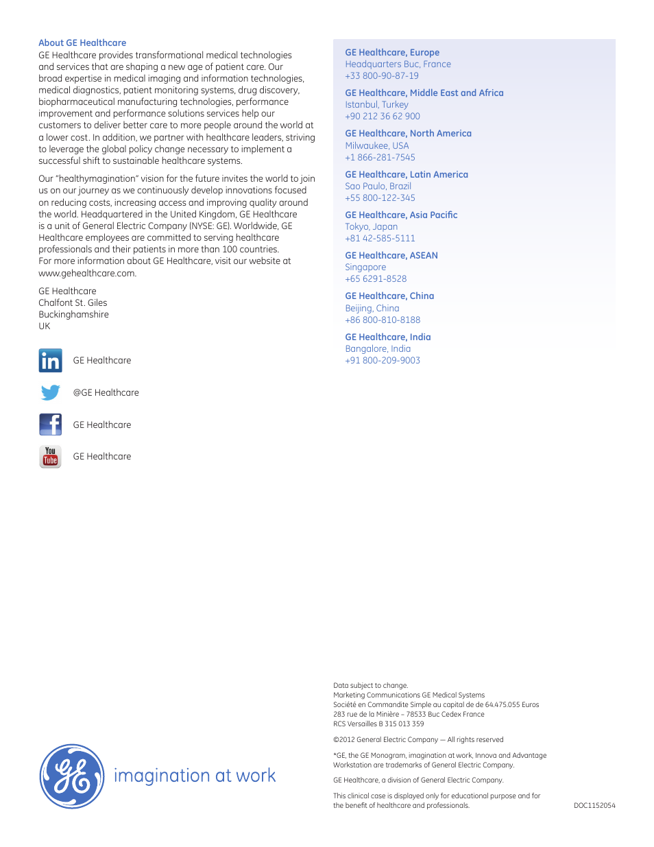 GE Healthcare Comprehensive solution for liver embolization User Manual | Page 4 / 4