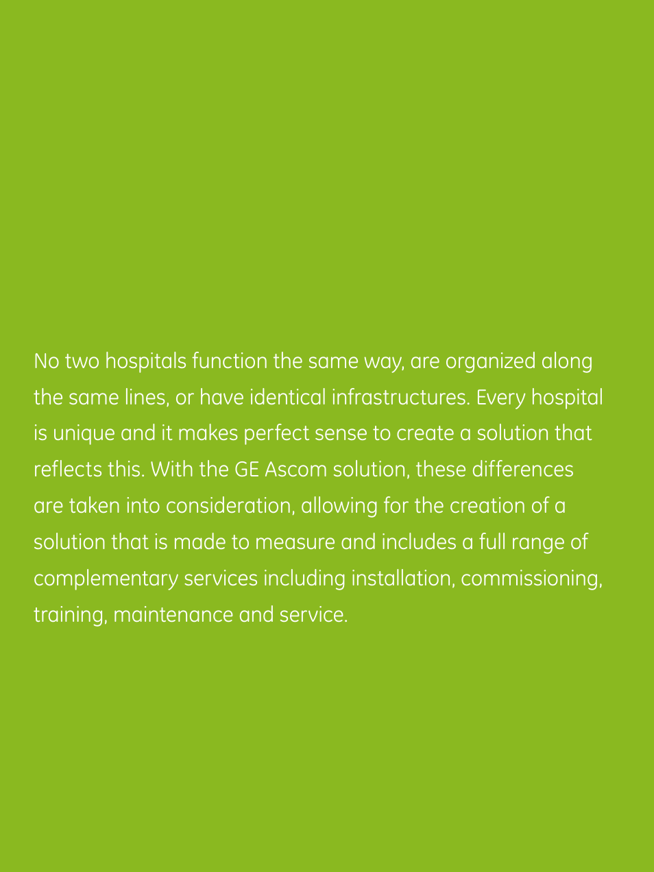 GE Healthcare GE Ascom Solution User Manual | Page 7 / 8