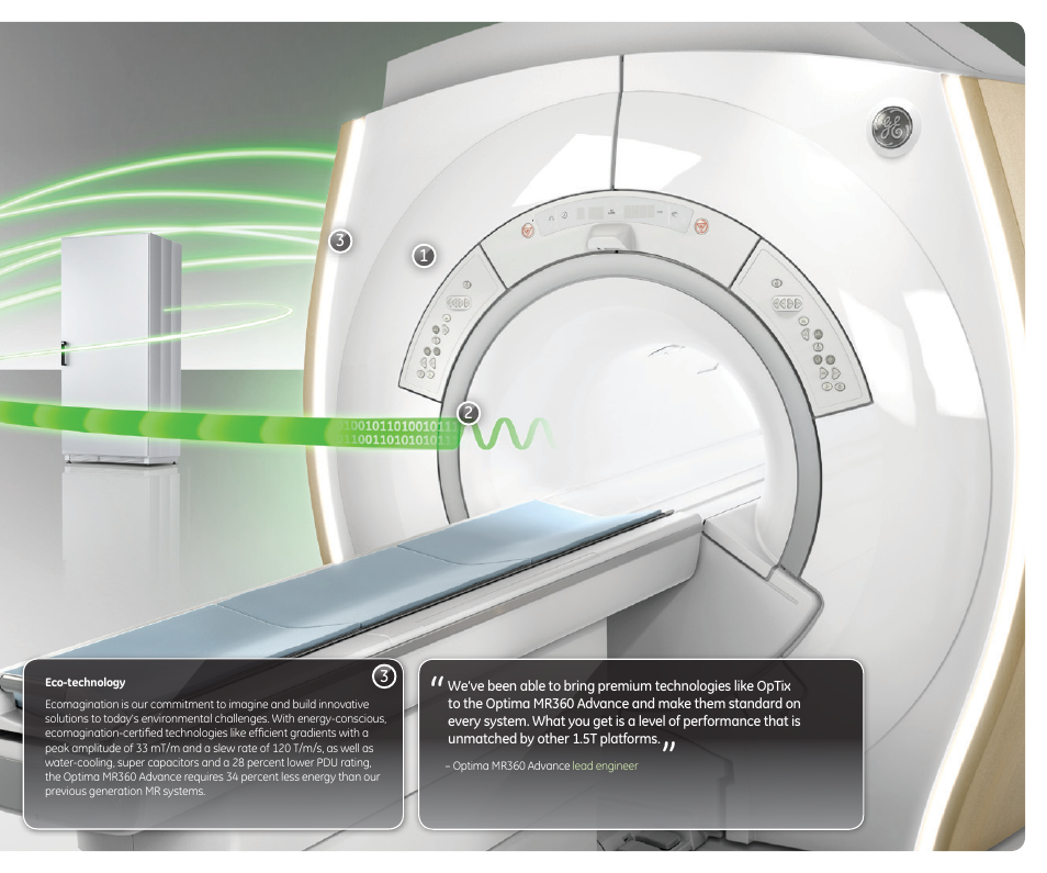 GE Healthcare Optima MR360 1.5T Advance User Manual | Page 7 / 18
