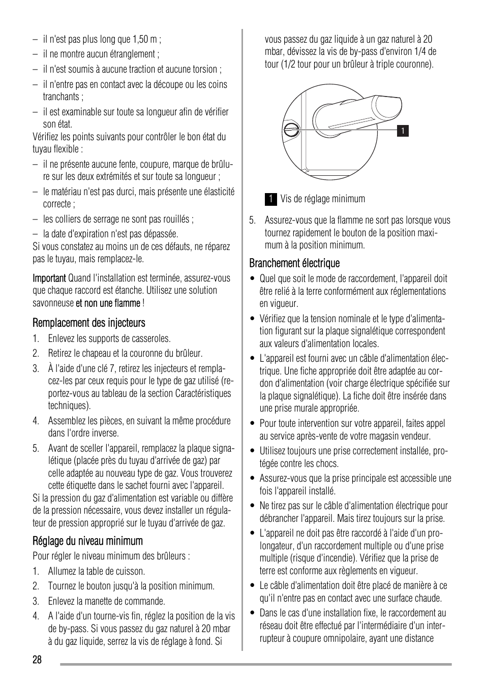 Zanussi ZGL 643 ITX User Manual | Page 28 / 52