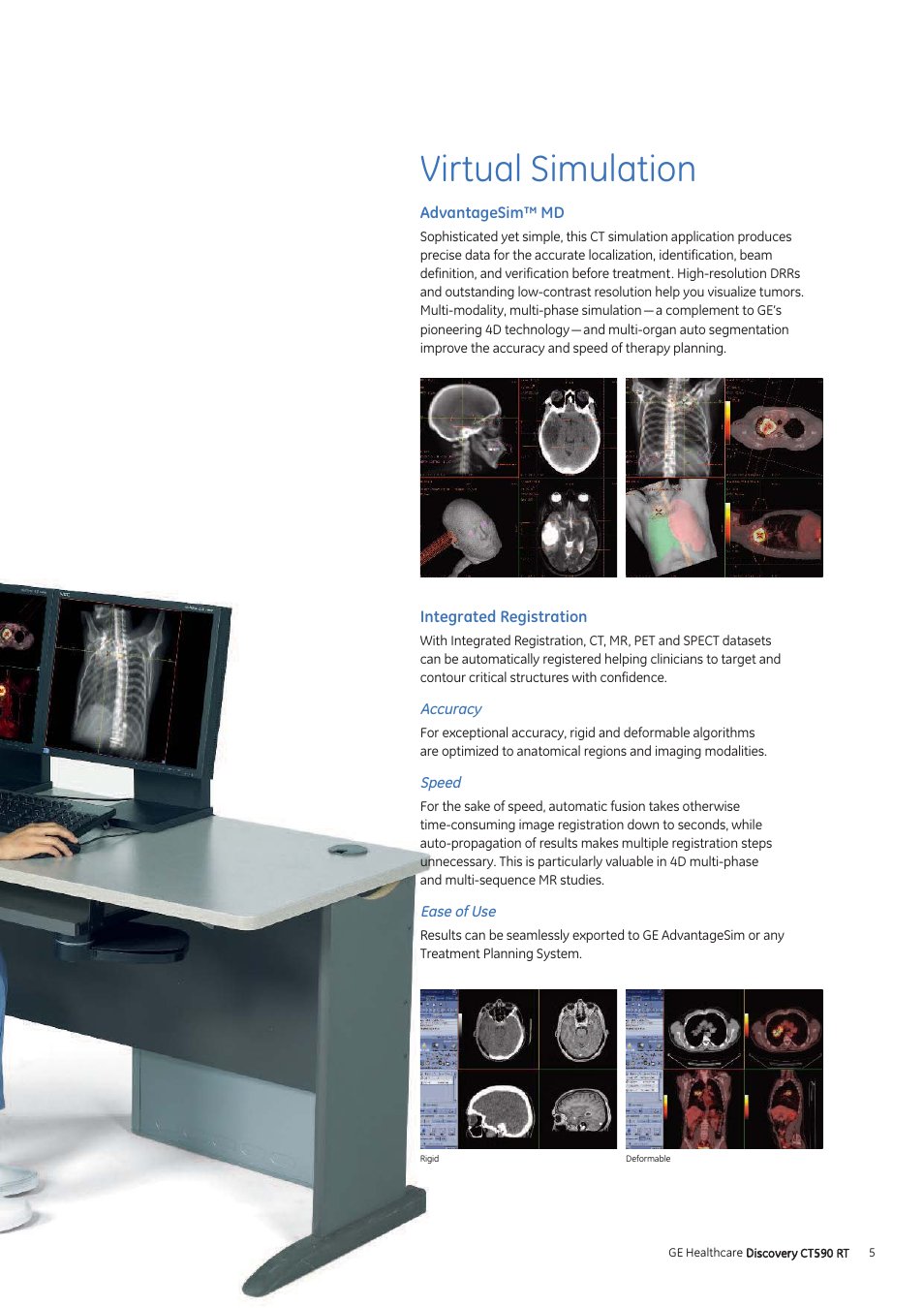 Virtual simulation | GE Healthcare Discovery CT590 RT User Manual | Page 7 / 12