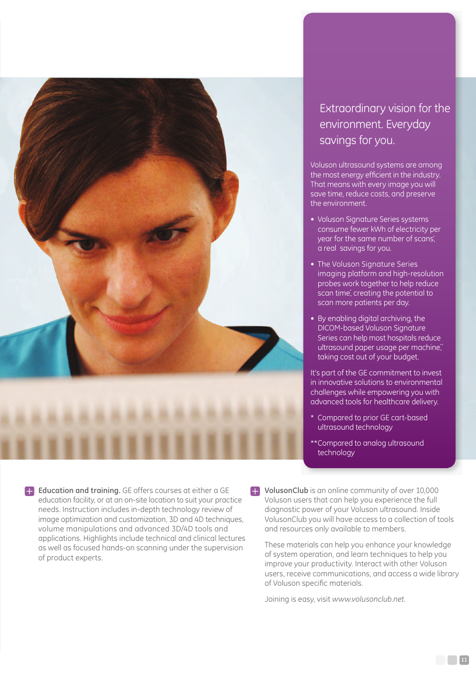 GE Healthcare Voluson S8 User Manual | Page 11 / 12