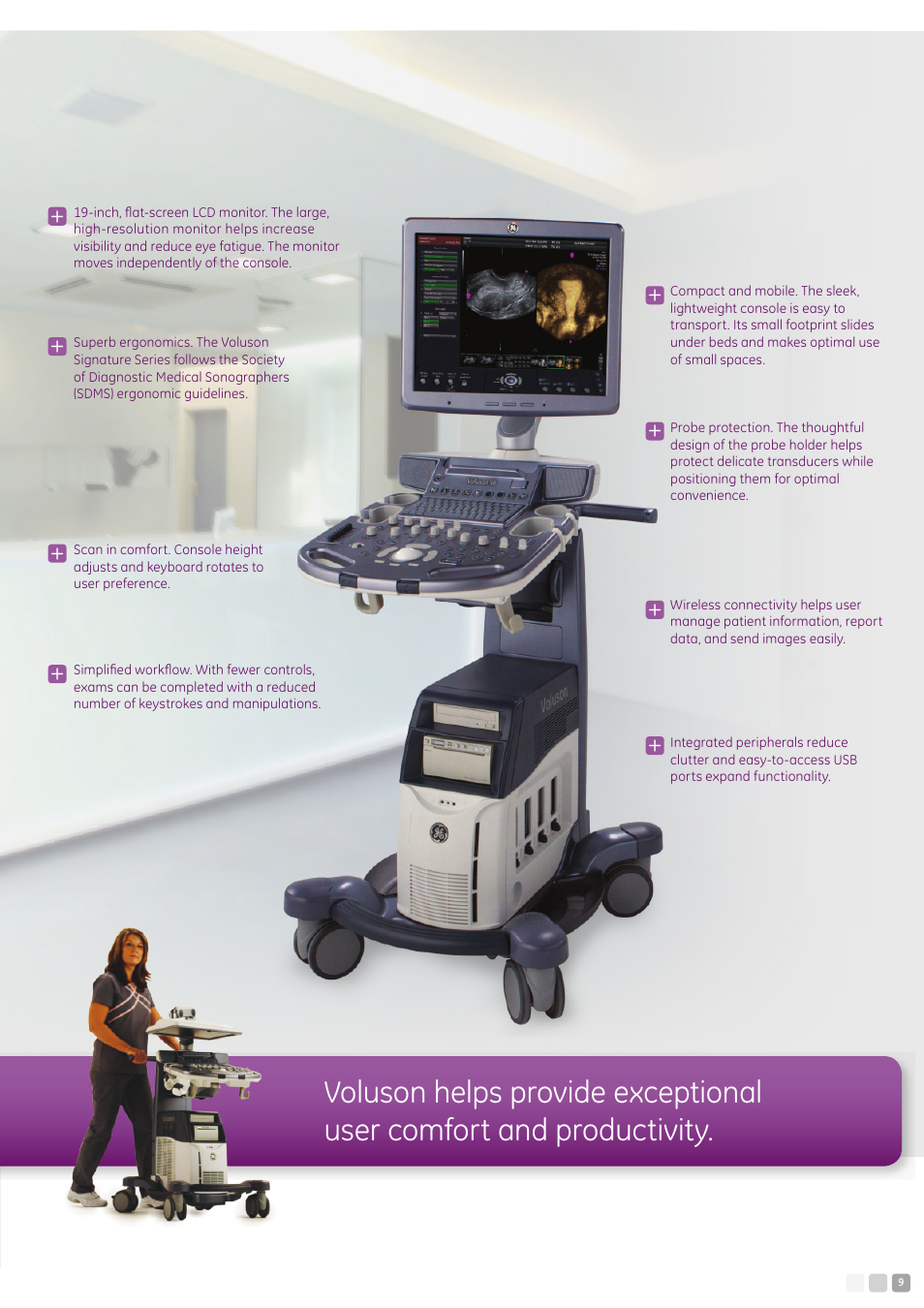 GE Healthcare Voluson S8 User Manual | Page 9 / 12