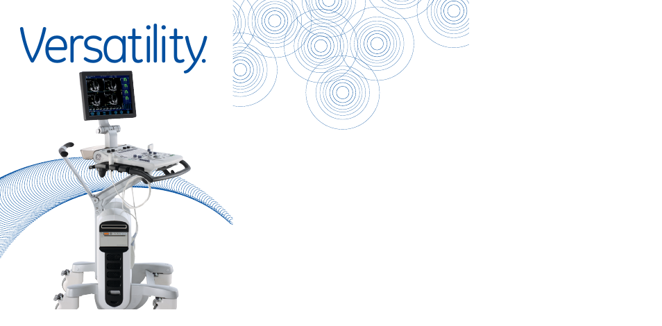 Versatility | GE Healthcare Vivid S5 Cardiovascular ultrasound system User Manual | Page 2 / 8