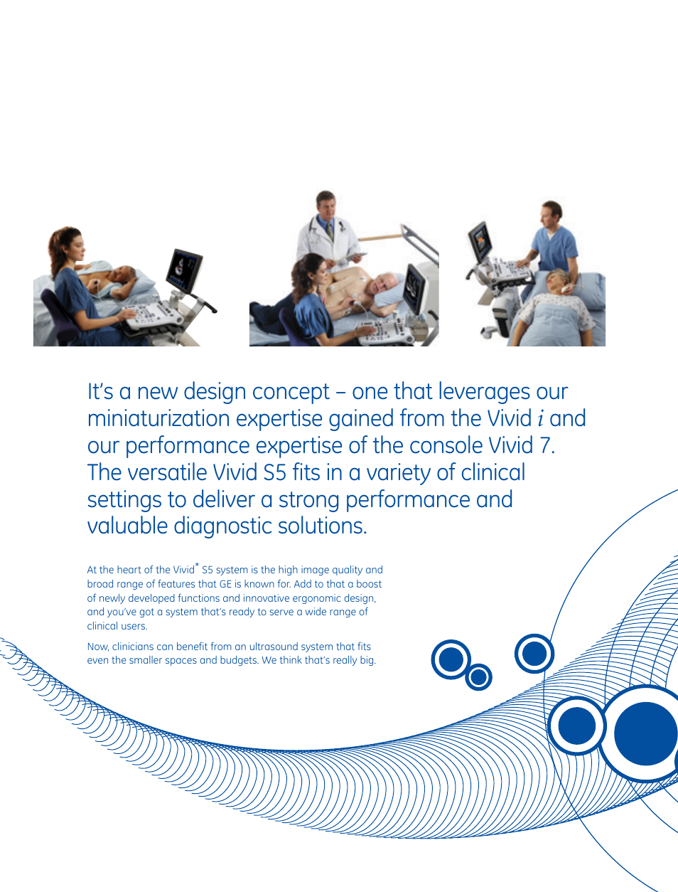GE Healthcare Vivid S5 Cardiovascular ultrasound system User Manual | Page 3 / 8