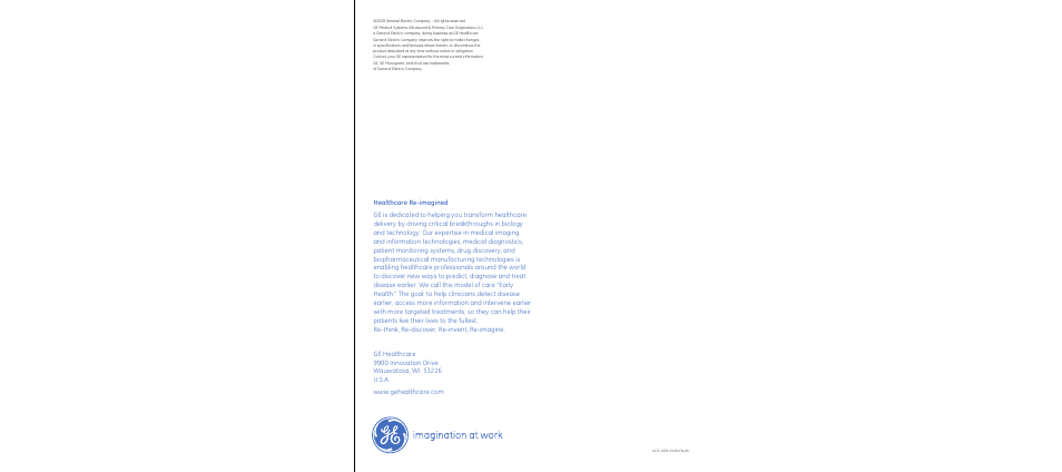Ge healthcare, Industry standards, References | GE Healthcare Vivid S6 Signature Class Ultrasound from GE Healthcare User Manual | Page 6 / 6