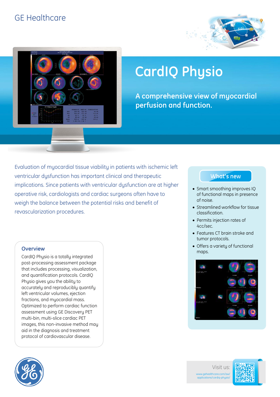 GE Healthcare CardIQ Physio User Manual | 2 pages