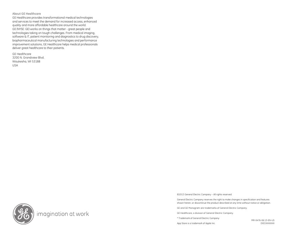 GE Healthcare SILENT SCAN User Manual | Page 12 / 12