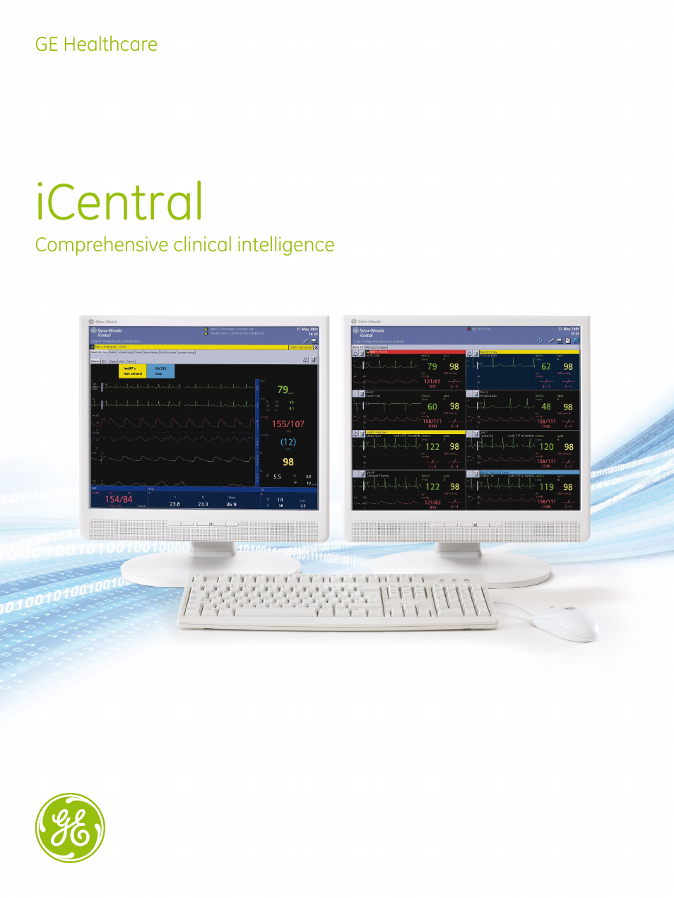 GE Healthcare iCentral User Manual | 8 pages