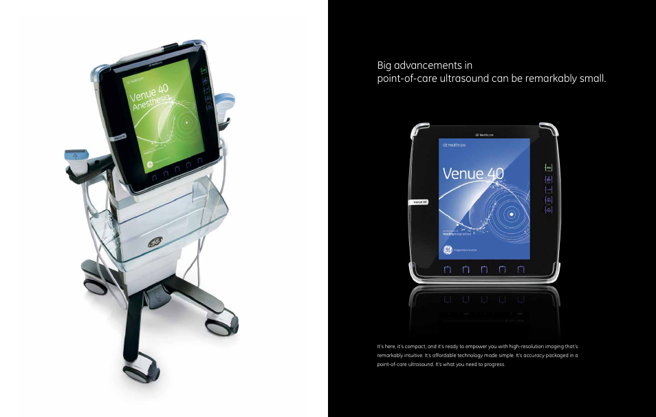 GE Healthcare Venue 40 User Manual | Page 2 / 9
