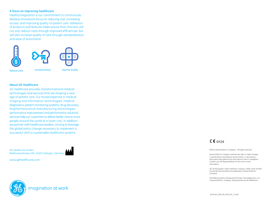 GE Healthcare ViewPoint 6 User Manual | Page 15 / 15