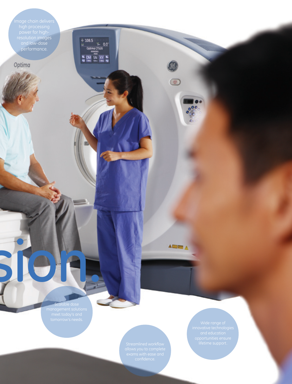 Broader vision | GE Healthcare Optima CT520 User Manual | Page 3 / 24