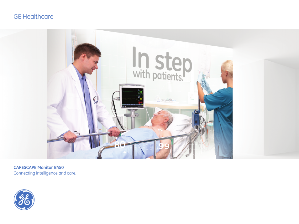 GE Healthcare CARESCAPE Monitor B450 User Manual | 4 pages
