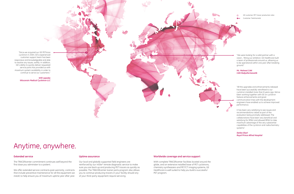 06_cmyk, Anytime, anywhere, For text: k:90 | GE Healthcare TRACERcenter User Manual | Page 7 / 9