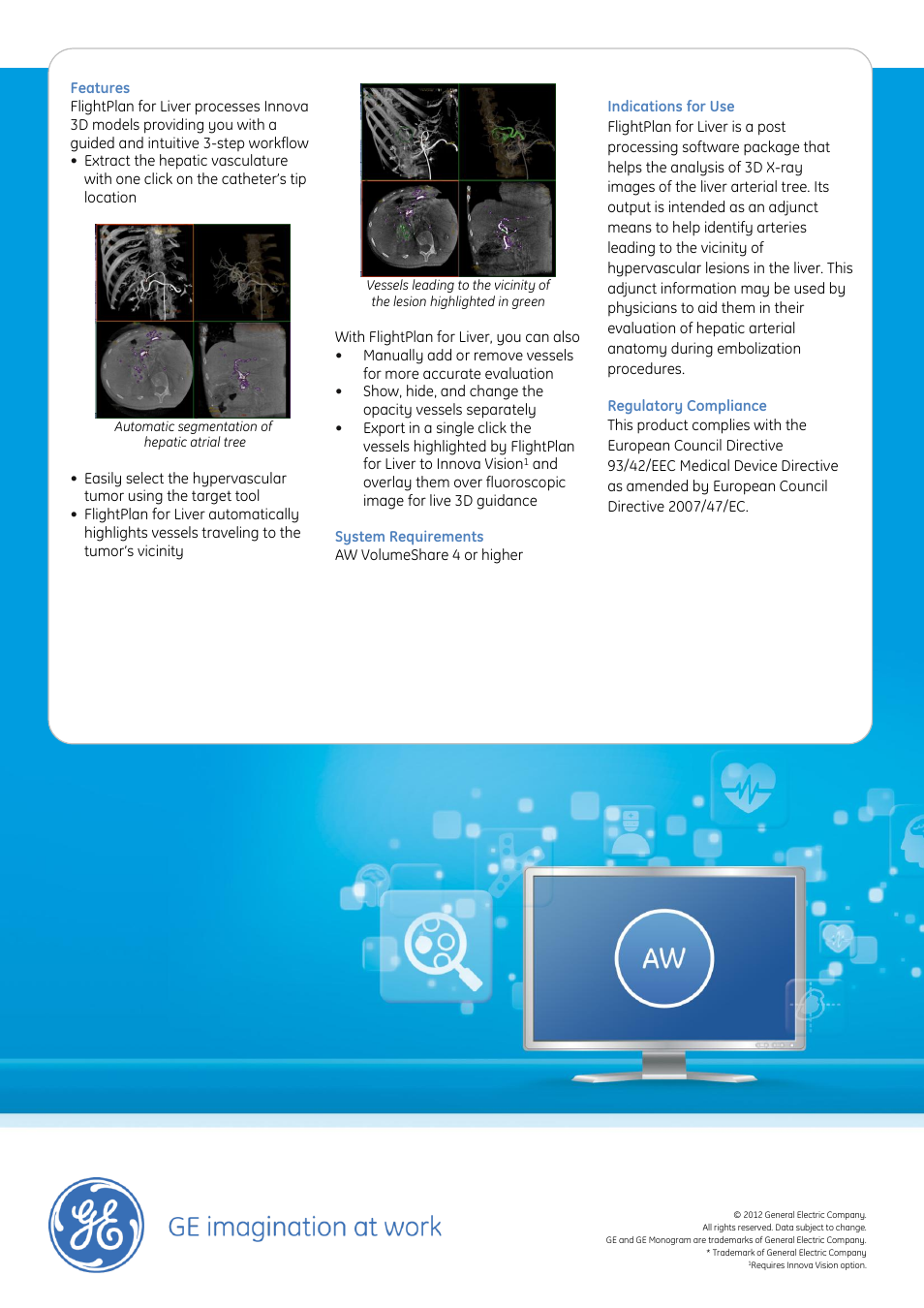 GE Healthcare FlightPlan for Liver User Manual | Page 2 / 2