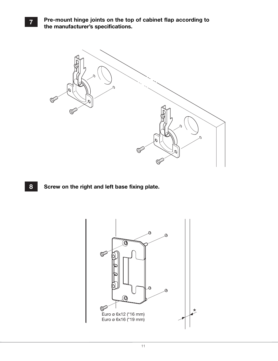 Hafele EN 372.64 Series User Manual | Page 11 / 16