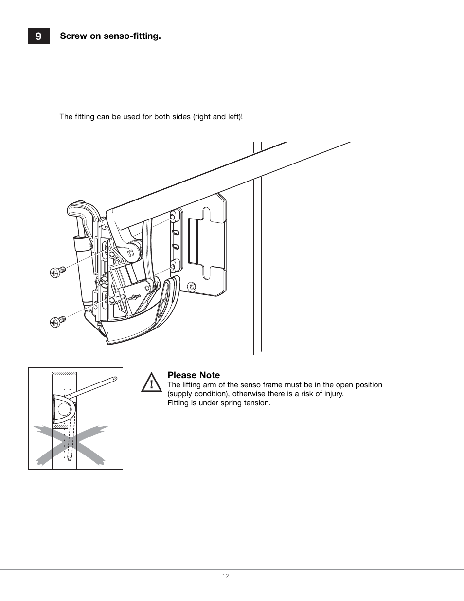 Hafele EN 372.64 Series User Manual | Page 12 / 16