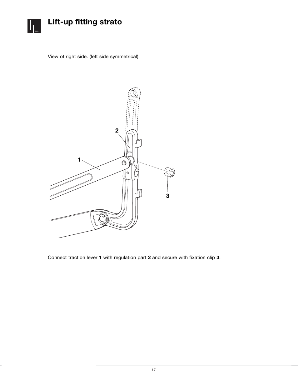 Lift-up fitting strato | Hafele EN 372.67 Series User Manual | Page 17 / 28