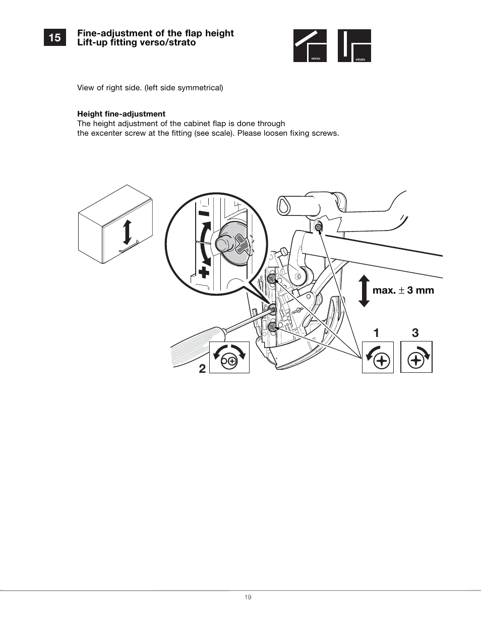 Hafele EN 372.67 Series User Manual | Page 19 / 28
