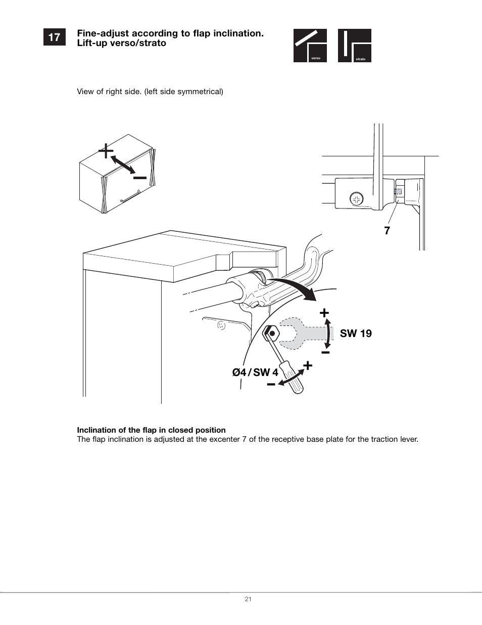 Hafele EN 372.67 Series User Manual | Page 21 / 28