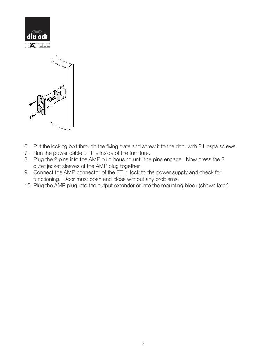 Hafele EN 237.56.004 User Manual | Page 5 / 12