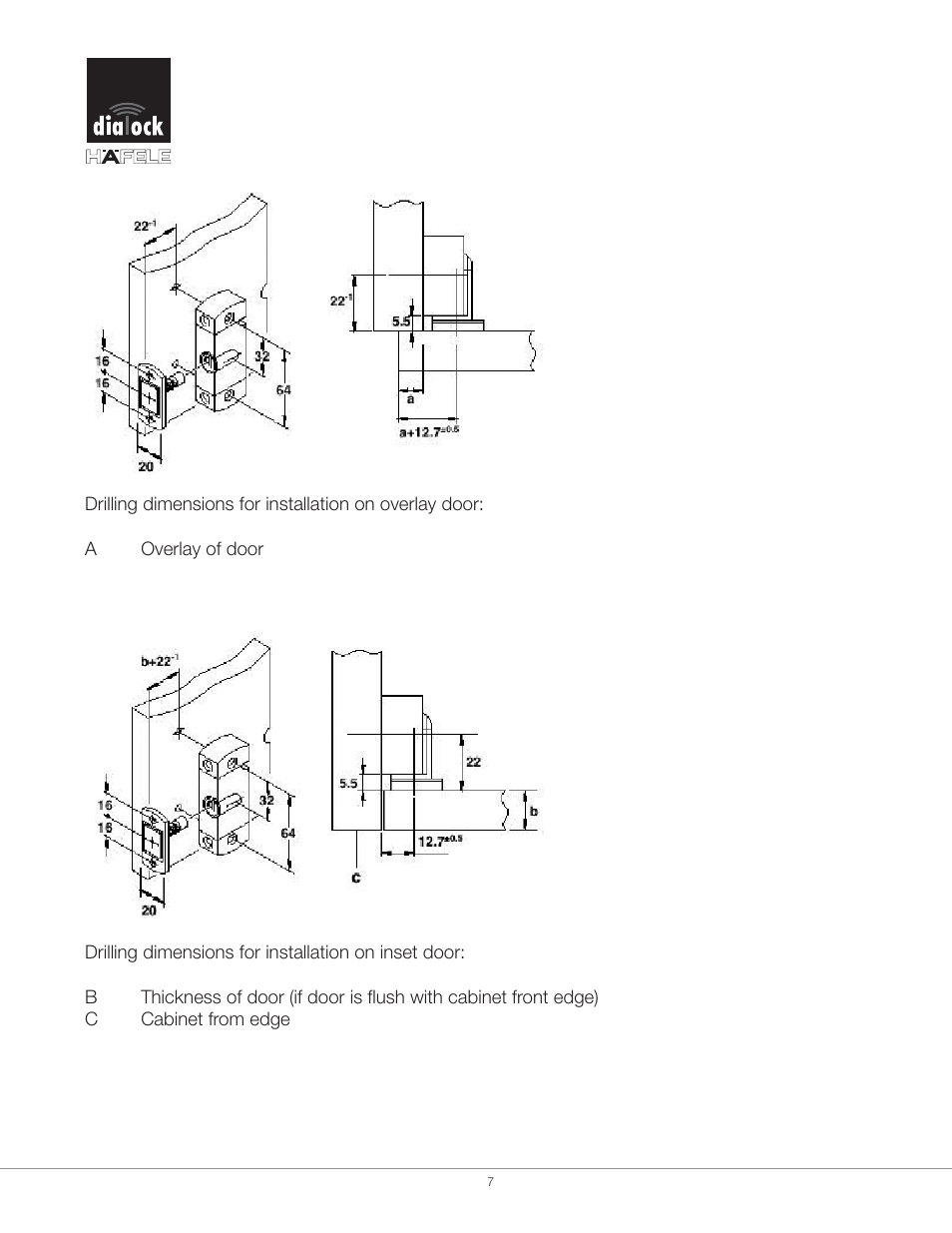 Hafele EN 237.56.004 User Manual | Page 7 / 12