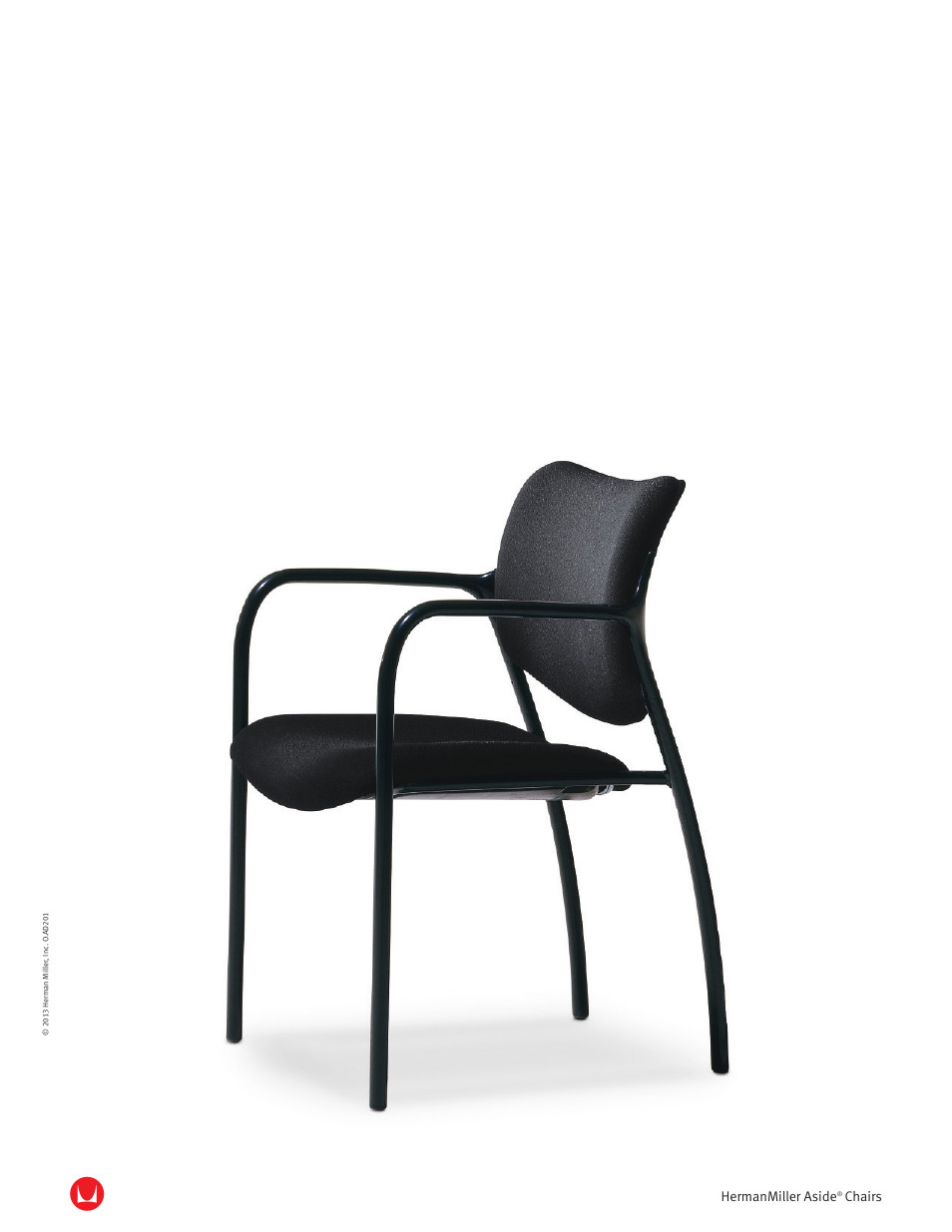 Herman Miller Aside Chairs - Product sheet User Manual | 2 pages