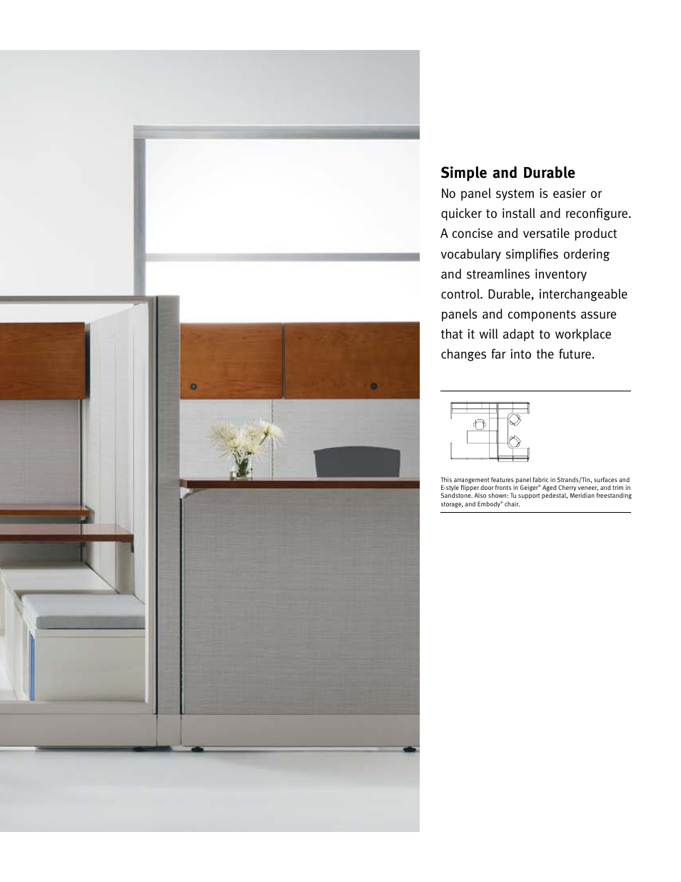 Simple and durable | Herman Miller Action Office System - Brochure User Manual | Page 5 / 12
