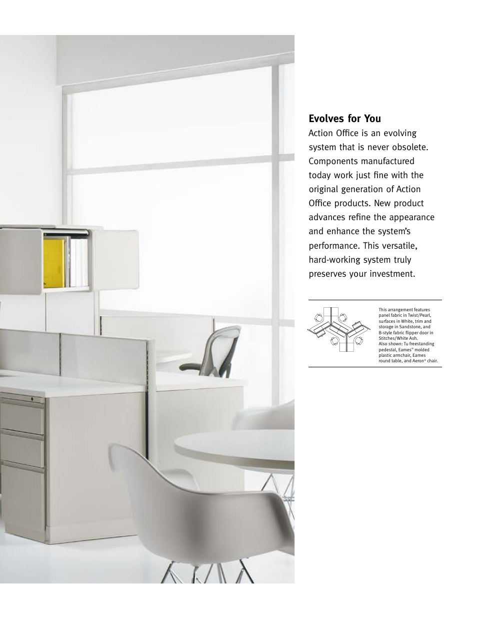 Evolves for you | Herman Miller Action Office System - Brochure User Manual | Page 7 / 12