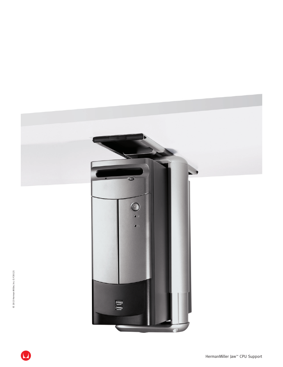 Herman Miller JAW CPU SUPPORT - Product sheet User Manual | 2 pages