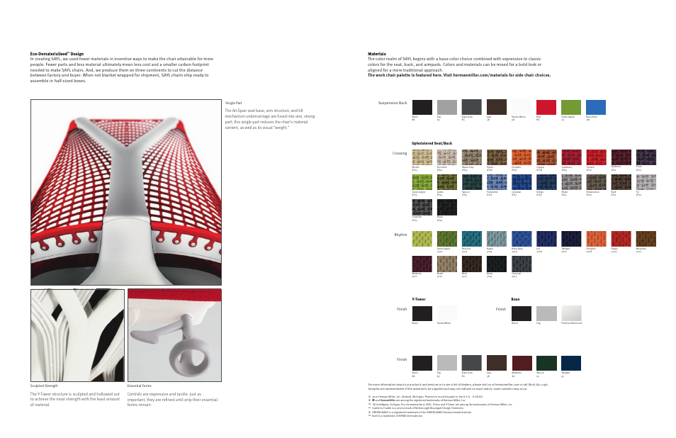 Herman Miller SAYL Chairs - Brochure User Manual | Page 9 / 10