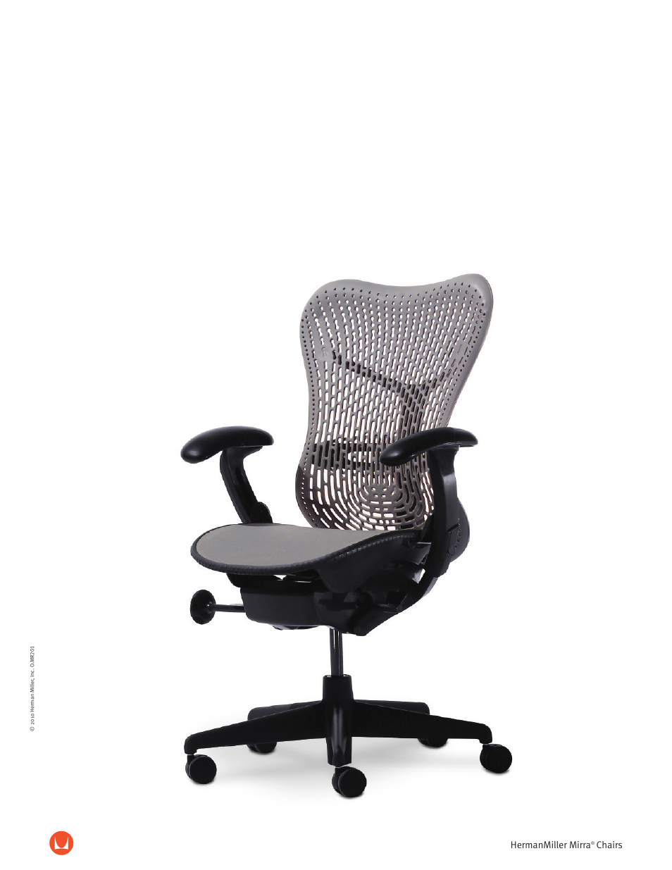 Herman Miller Mirra Chairs - Product sheet User Manual | 2 pages