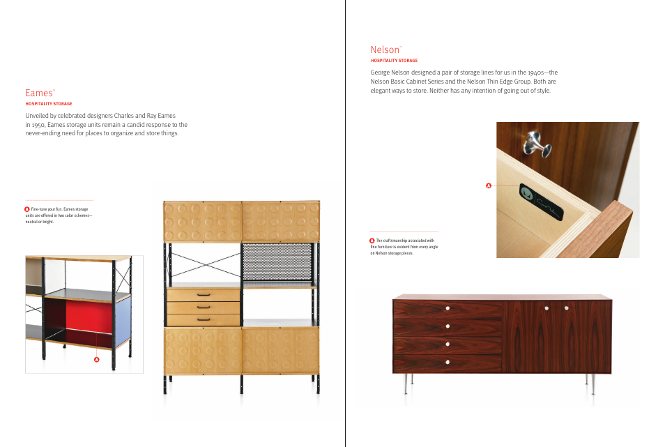 Nelson, Eames | Herman Miller Filing and Storage Suites - Brochure User Manual | Page 13 / 19