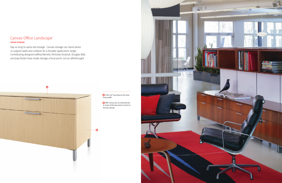 Canvas office landscape | Herman Miller Filing and Storage Suites - Brochure User Manual | Page 5 / 19